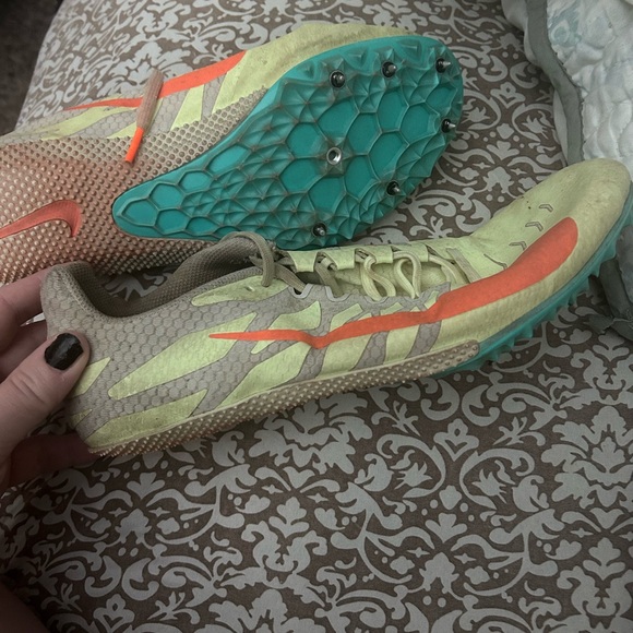 Nike Mens Zoom Rival S 9 Track Shoes Multicolor w/Spikes - Picture 4 of 6